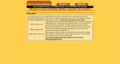 Desktop Screenshot of bible.wordforlife.com